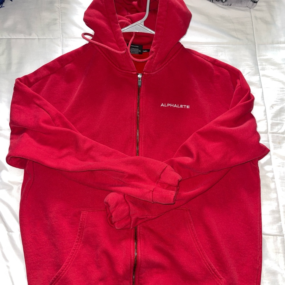 Alphalete Red Hoodie